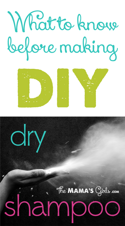 What to know before making DIY dry shampoo...