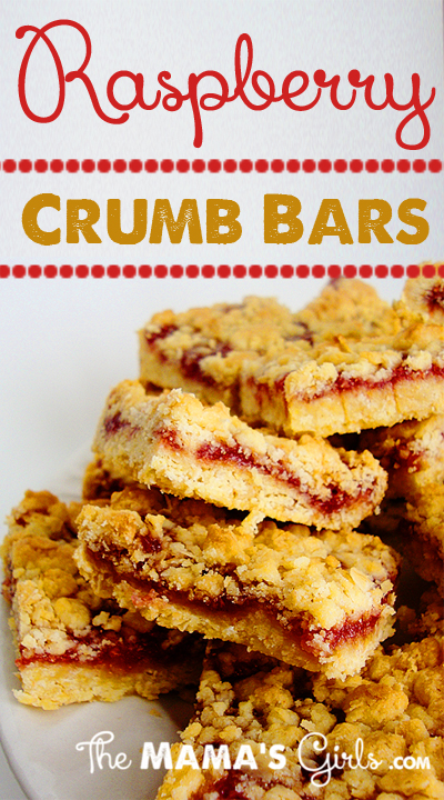 Raspberry Crumb Bars