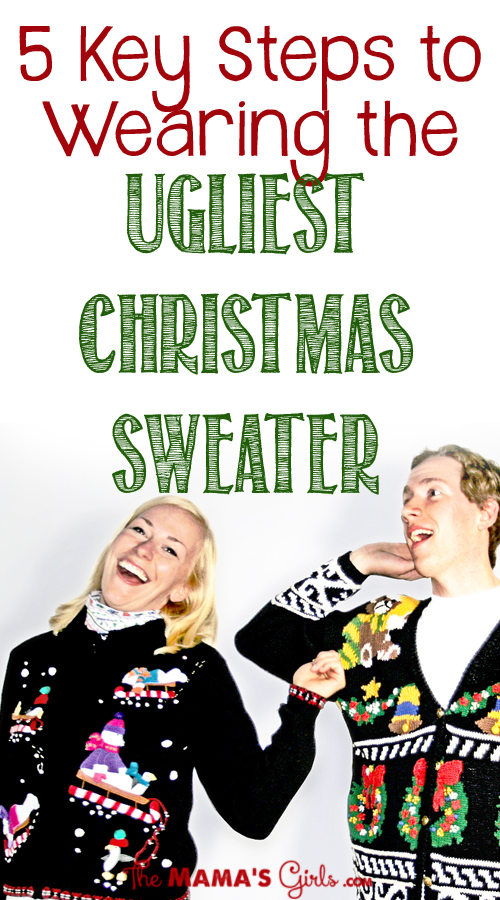 5 key steps to wearing the Ugliest Christmas Sweater