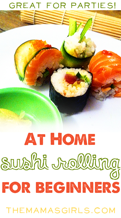 Roll your own sushi at home - so easy