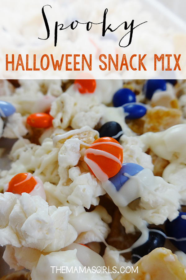 Spooky Halloween Snack Mix - Perfect combo of salty and sweet