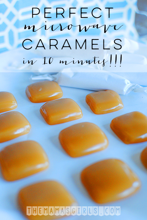 Perfect Microwave Caramels in 10 minutes!