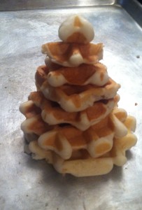 Waffle Christmas Tree and other fun ideas
