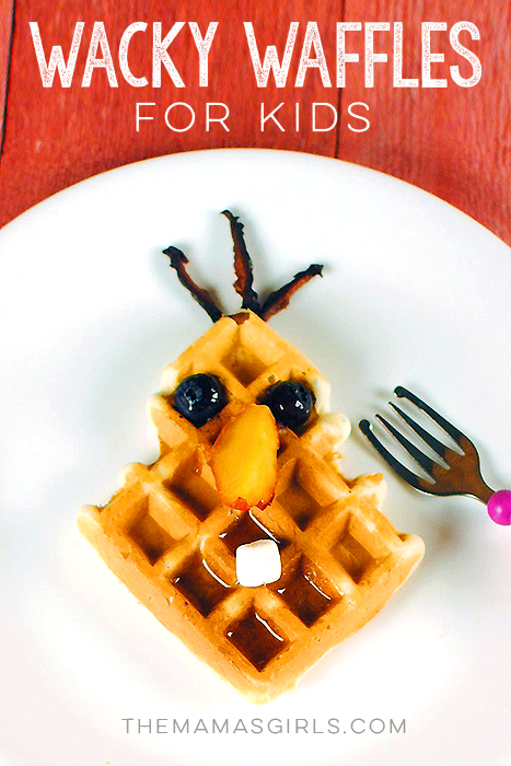 Wacky Waffles for Kids - Olaf Waffle