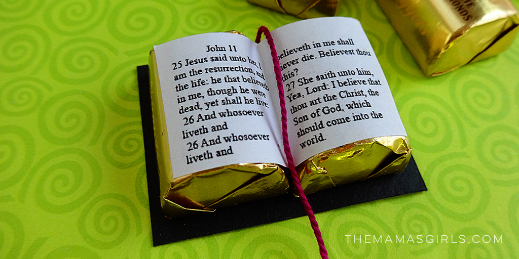 Candy Scriptures for Easter Twitter