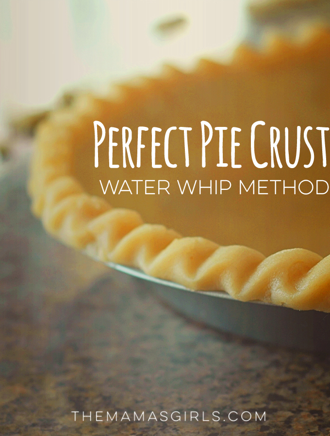 Perfect Pie Crust - Water Whip Method