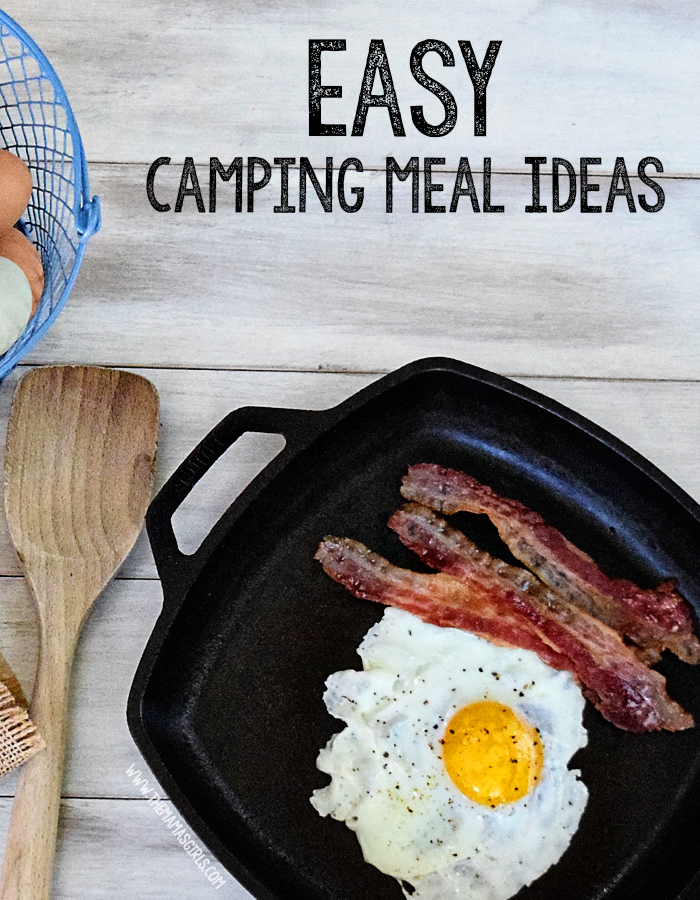 Easy Camping Meal Ideas, Camping Menu