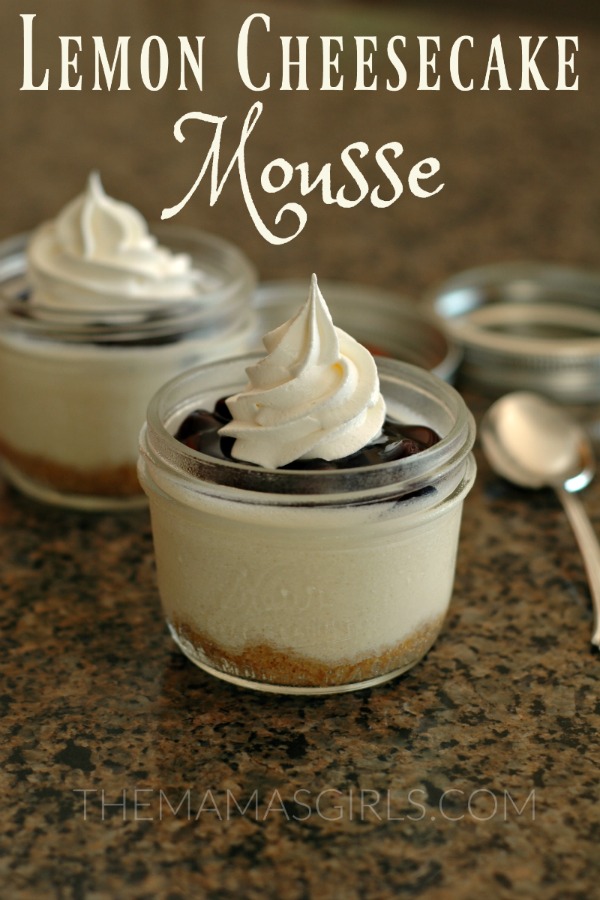 Lemon Cheesecake Mousse