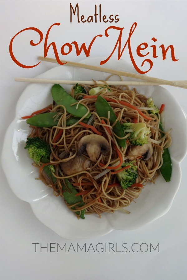 Meatless Chow Mein - themamasgirls.com