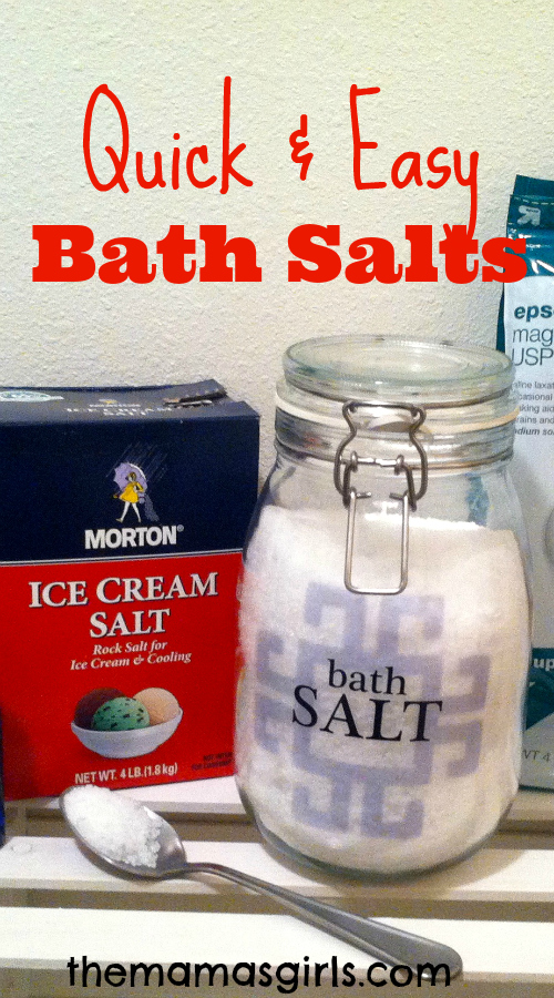 Quick & Easy Bath Salts