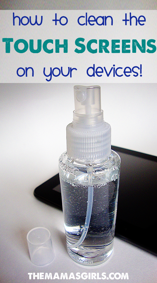 How to clean the touch screen on your device - diy