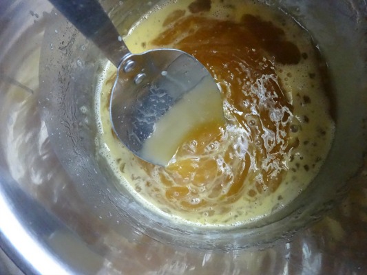 Liquid Ingredients - stir in beaten egg