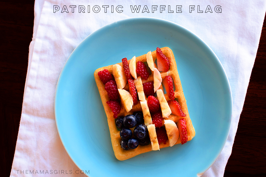 Patriotic Waffle Flag