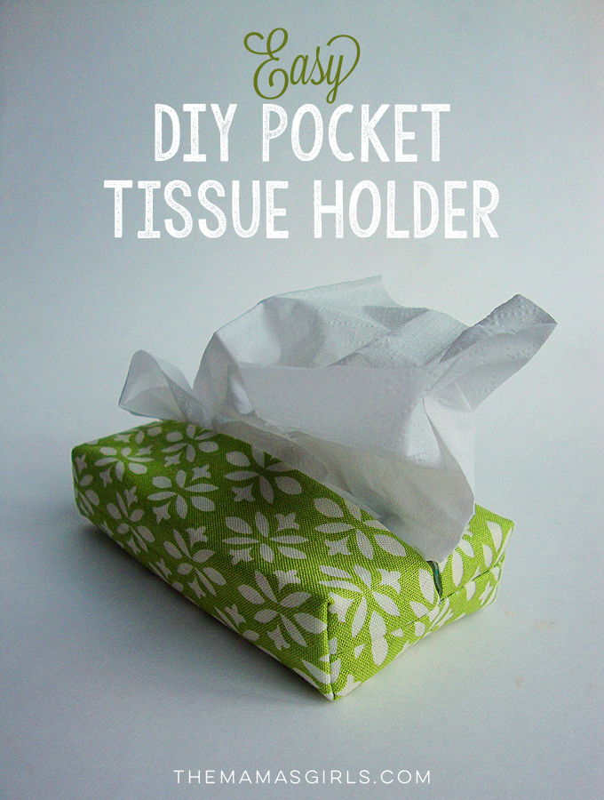 Easy DIY Pocket Tissue Holder
