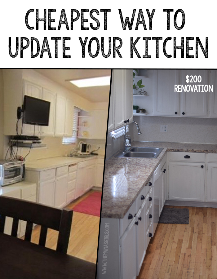 cheapest way to renovate a kitchen