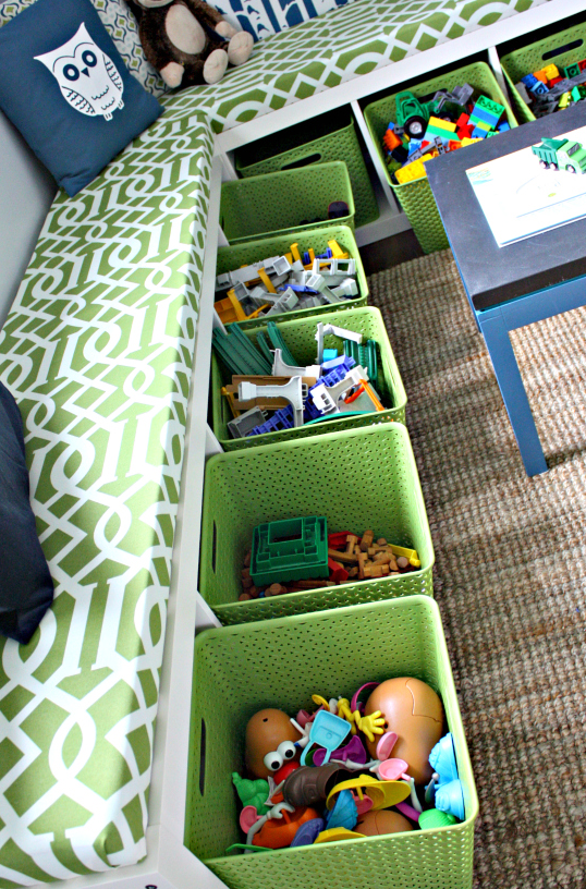 organized toy room idea