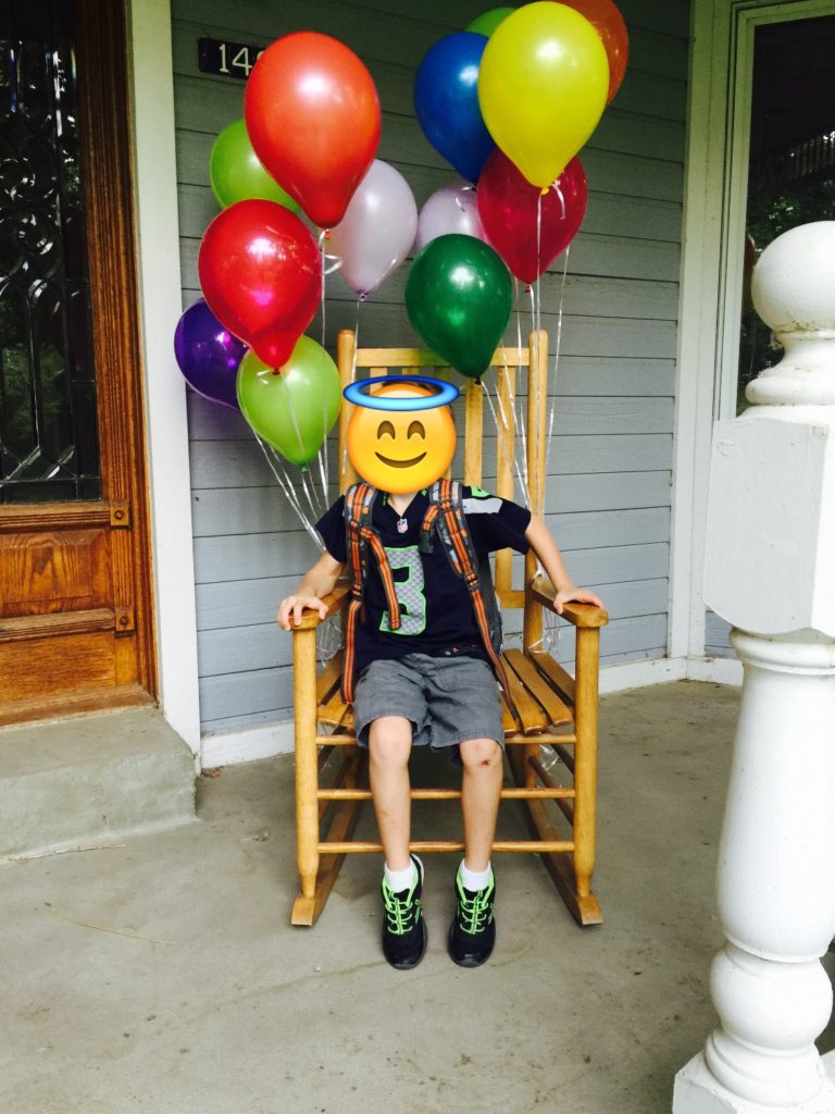 Back to school balloons