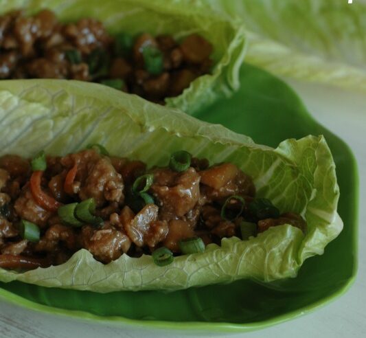 Quick & Easy Lettuce Wraps - TheMamasGirls
